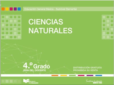 Libro de ciencias naturales cuarto grado (Guía del Docente EGB)