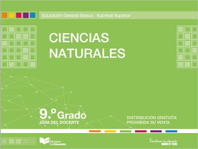 Libro de ciencias naturales noveno grado (Guía del Docente EGB)