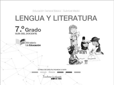 Libro de lengua y literatura séptimo grado (Guía del Docente EGB)