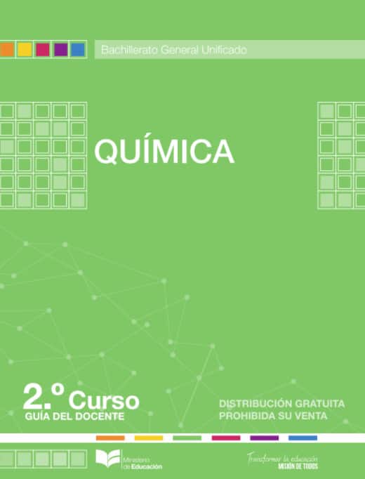 Libro de química segundo grado (Guía del Docente BGU)