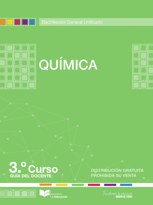 Libro de química tercer grado (Guía del Docente BGU)