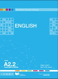 Libro de inglés primer grado (Guía del Docente BGU)