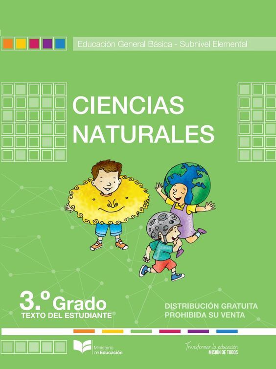 Libro de ciencias naturales tercer grado de EGB