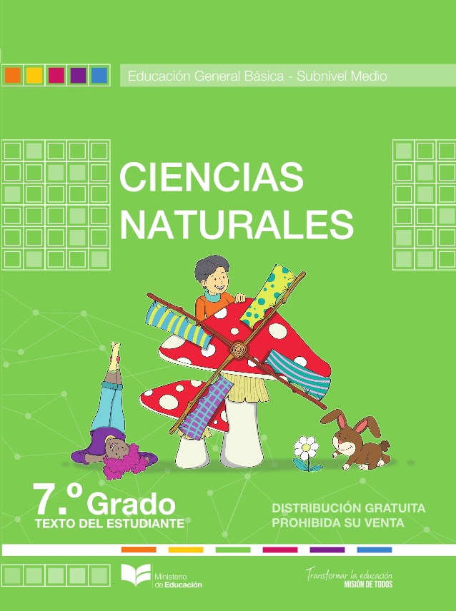 Libro de ciencias naturales séptimo grado de EGB