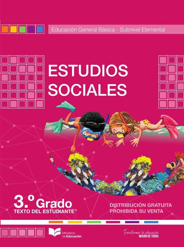 Libro de estudios sociales tercer grado de EGB