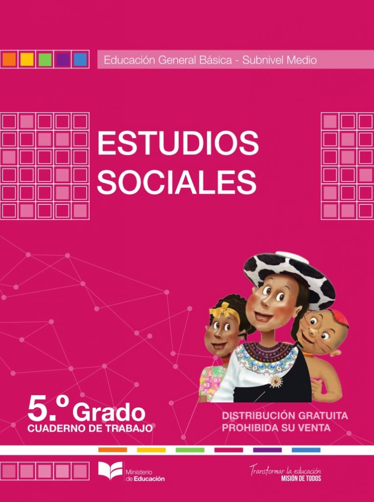 Libro de estudios sociales quinto grado  de EGB