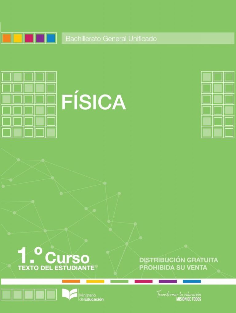 Libro de física primer grado de bachillerato