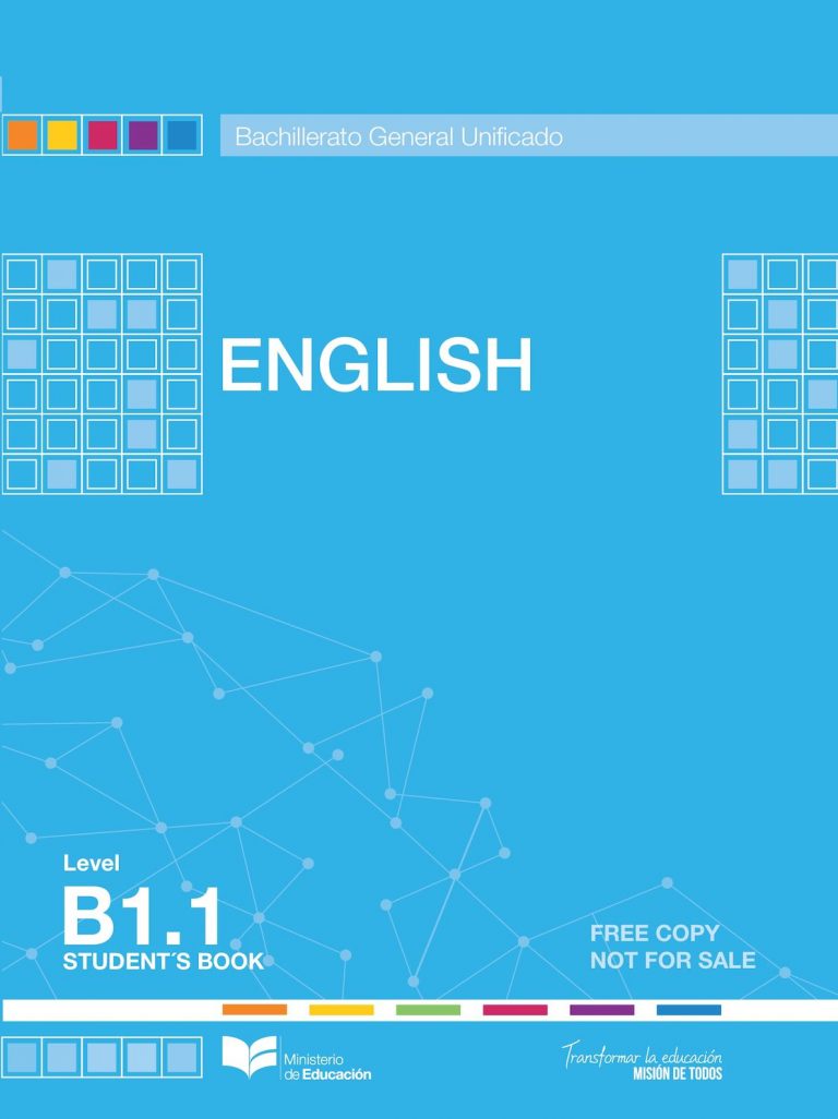 Libro de inglés segundo grado de bachillerato de BGU