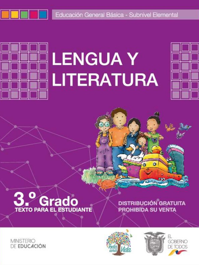 Libro de lengua y literatura tercer grado de EGB