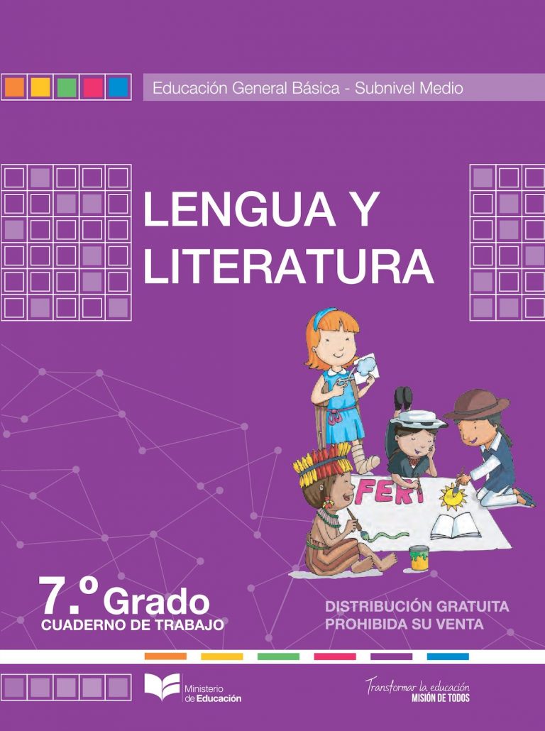 Libro de lengua y literatura séptimo grado de EGB