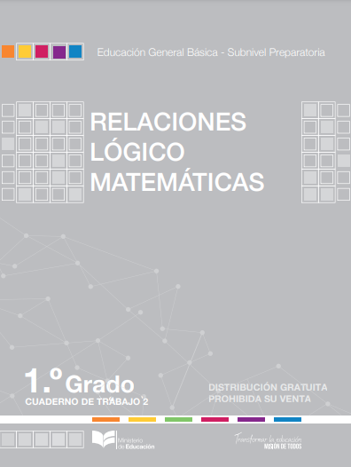 Libro de relaciones lógico matemáticas primer grado de EGB